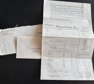 1960S–EARLY 1970S GAY MALE EROTICA MAIL-ORDER ARCHIVE — PHYSIQUE / SLIDE / BOOKLET PROMOTIONAL EPHEMERA WITH ENVELOPES
