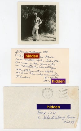 Item #1690 1969 SAN FRANCISCO MALE-TO-MALE PHOTO SOLICITATION LETTER WITH SNAPSHOT