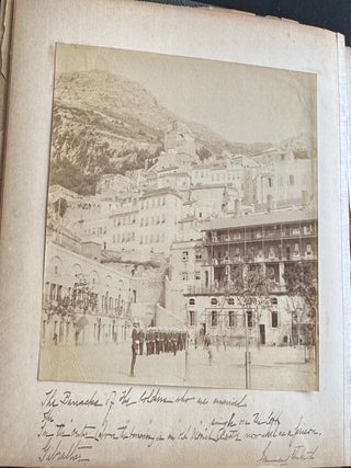 Item #1709 SPANISH TRAVEL PHOTOGRAPH ALBUM: GIBRALTAR, RONDA, GRANADA, C&Oacute;RDOBA & SEVILLE,...