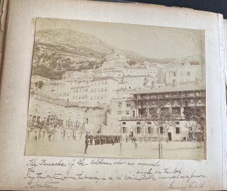 Item #1709 SPANISH TRAVEL PHOTOGRAPH ALBUM: GIBRALTAR, RONDA, GRANADA, CÓRDOBA & SEVILLE,...
