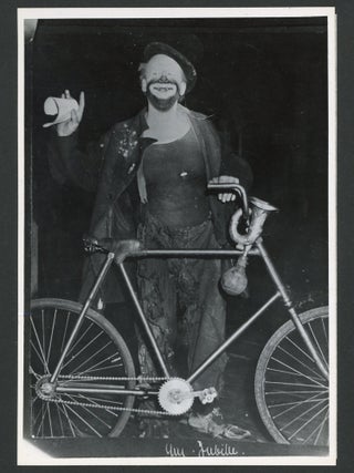 Item #1713 JOE JACKSON “THE ORIGINAL” VAUDEVILLE CLOWN AND TRICK CYCLIST ALBUM OF VINTAGE...