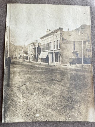 COLORADO SCHOOL OF MINES STUDENT PHOTO ALBUM WITH MINING, SMELTING, ATHLETICS, FRATERNITY AND GOLDEN, COLORADO VIEWS, 1902&ndash;1903