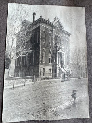 COLORADO SCHOOL OF MINES STUDENT PHOTO ALBUM WITH MINING, SMELTING, ATHLETICS, FRATERNITY AND GOLDEN, COLORADO VIEWS, 1902&ndash;1903