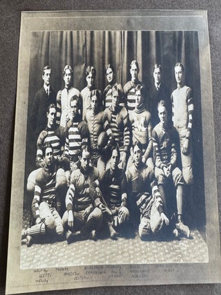 COLORADO SCHOOL OF MINES STUDENT PHOTO ALBUM WITH MINING, SMELTING, ATHLETICS, FRATERNITY AND GOLDEN, COLORADO VIEWS, 1902&ndash;1903
