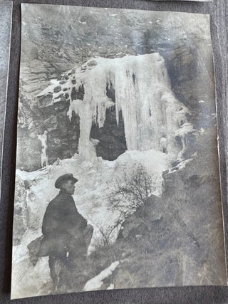 COLORADO SCHOOL OF MINES STUDENT PHOTO ALBUM WITH MINING, SMELTING, ATHLETICS, FRATERNITY AND GOLDEN, COLORADO VIEWS, 1902&ndash;1903