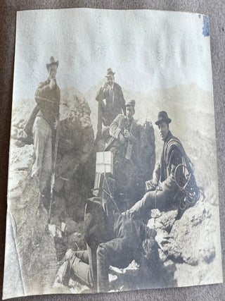 COLORADO SCHOOL OF MINES STUDENT PHOTO ALBUM WITH MINING, SMELTING, ATHLETICS, FRATERNITY AND GOLDEN, COLORADO VIEWS, 1902&ndash;1903