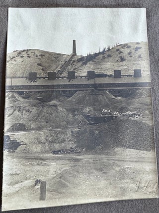COLORADO SCHOOL OF MINES STUDENT PHOTO ALBUM WITH MINING, SMELTING, ATHLETICS, FRATERNITY AND GOLDEN, COLORADO VIEWS, 1902&ndash;1903