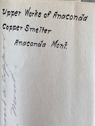 COLORADO SCHOOL OF MINES STUDENT PHOTO ALBUM WITH MINING, SMELTING, ATHLETICS, FRATERNITY AND GOLDEN, COLORADO VIEWS, 1902&ndash;1903
