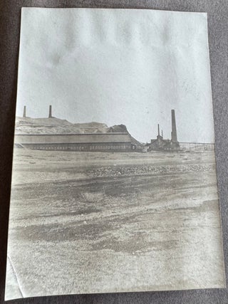 COLORADO SCHOOL OF MINES STUDENT PHOTO ALBUM WITH MINING, SMELTING, ATHLETICS, FRATERNITY AND GOLDEN, COLORADO VIEWS, 1902&ndash;1903