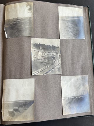 COLORADO SCHOOL OF MINES STUDENT PHOTO ALBUM WITH MINING, SMELTING, ATHLETICS, FRATERNITY AND GOLDEN, COLORADO VIEWS, 1902&ndash;1903