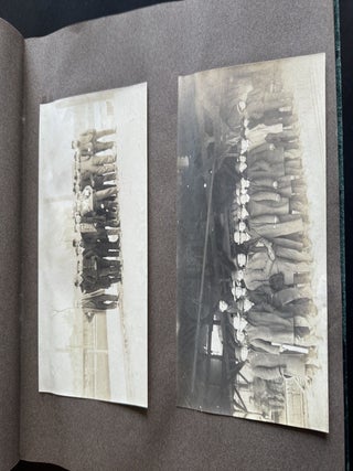 COLORADO SCHOOL OF MINES STUDENT PHOTO ALBUM WITH MINING, SMELTING, ATHLETICS, FRATERNITY AND GOLDEN, COLORADO VIEWS, 1902&ndash;1903