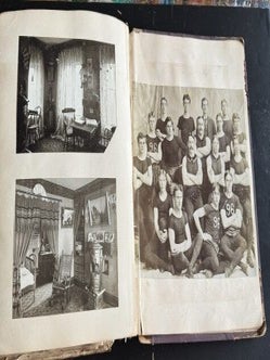 WILLIAM L. WATERS COLBY UNIVERSITY CLASS OF 1895 SCRAPBOOK&mdash;ZETA PSI, ATHLETICS, PHOTOGRAPHS...
