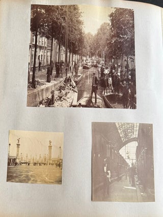 ITALY, THE NETHERLANDS, AND MEDITERRANEAN TRAVEL ALBUM WITH 259 PHOTOGRAPHS, CIRCA 1900&ndash;1910