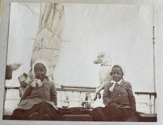 ITALY, THE NETHERLANDS, AND MEDITERRANEAN TRAVEL ALBUM WITH 259 PHOTOGRAPHS, CIRCA 1900–1910