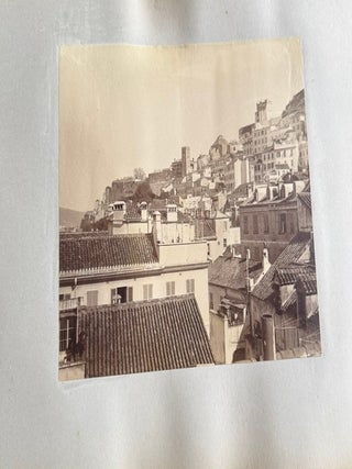 ITALY, THE NETHERLANDS, AND MEDITERRANEAN TRAVEL ALBUM WITH 259 PHOTOGRAPHS, CIRCA 1900&ndash;1910