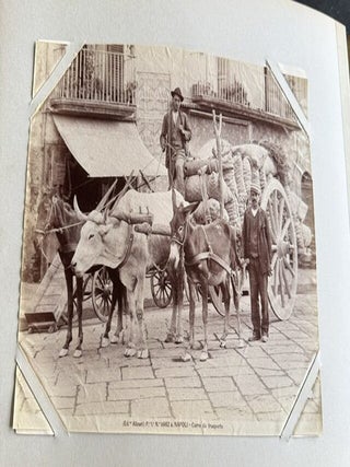 ITALY, THE NETHERLANDS, AND MEDITERRANEAN TRAVEL ALBUM WITH 259 PHOTOGRAPHS, CIRCA 1900&ndash;1910