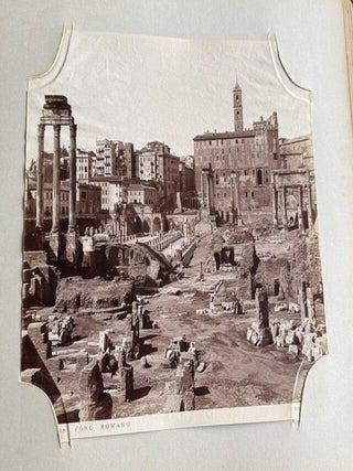 ITALY, THE NETHERLANDS, AND MEDITERRANEAN TRAVEL ALBUM WITH 259 PHOTOGRAPHS, CIRCA 1900&ndash;1910