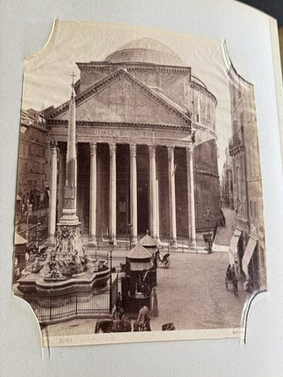 ITALY, THE NETHERLANDS, AND MEDITERRANEAN TRAVEL ALBUM WITH 259 PHOTOGRAPHS, CIRCA 1900&ndash;1910