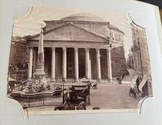 ITALY, THE NETHERLANDS, AND MEDITERRANEAN TRAVEL ALBUM WITH 259 PHOTOGRAPHS, CIRCA 1900–1910
