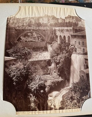 ITALY, THE NETHERLANDS, AND MEDITERRANEAN TRAVEL ALBUM WITH 259 PHOTOGRAPHS, CIRCA 1900–1910