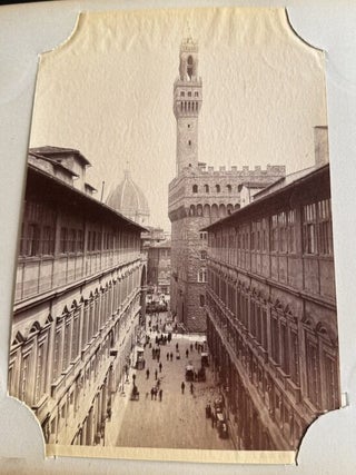 ITALY, THE NETHERLANDS, AND MEDITERRANEAN TRAVEL ALBUM WITH 259 PHOTOGRAPHS, CIRCA 1900&ndash;1910