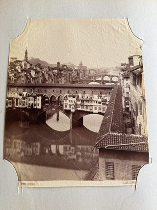 ITALY, THE NETHERLANDS, AND MEDITERRANEAN TRAVEL ALBUM WITH 259 PHOTOGRAPHS, CIRCA 1900&ndash;1910