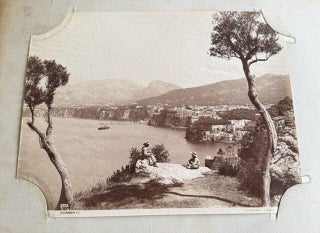 ITALY, THE NETHERLANDS, AND MEDITERRANEAN TRAVEL ALBUM WITH 259 PHOTOGRAPHS, CIRCA 1900–1910