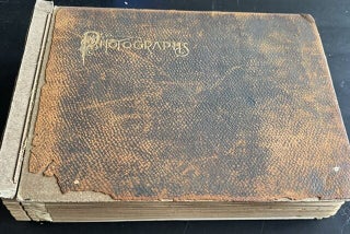ITALY, THE NETHERLANDS, AND MEDITERRANEAN TRAVEL ALBUM WITH 259 PHOTOGRAPHS, CIRCA 1900–1910
