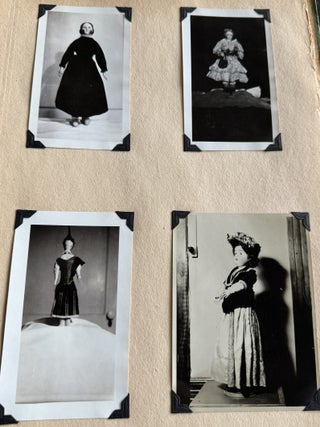 DOLLS OF YESTERDAY: A 1930s&ndash;1940s PHOTOGRAPH ALBUM OF AN ANTIQUE DOLL COLLECTION AND EXHIBITIONS