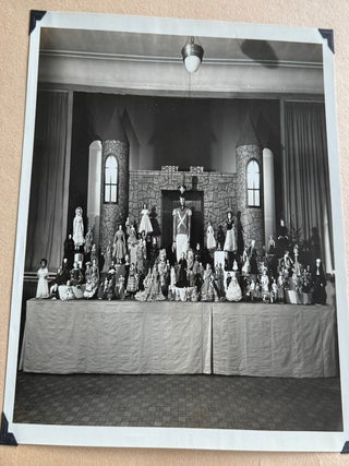 DOLLS OF YESTERDAY: A 1930s&ndash;1940s PHOTOGRAPH ALBUM OF AN ANTIQUE DOLL COLLECTION AND EXHIBITIONS