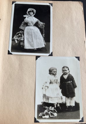 DOLLS OF YESTERDAY: A 1930s–1940s PHOTOGRAPH ALBUM OF AN ANTIQUE DOLL COLLECTION AND EXHIBITIONS