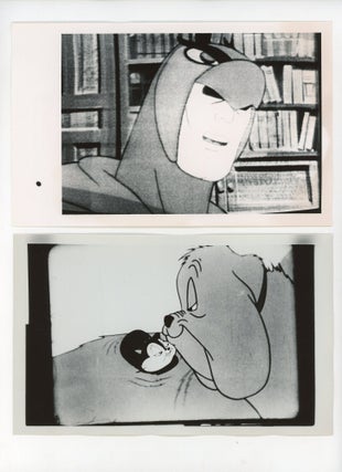 ANONYMOUS COLLECTION OF PHOTOGRAPHS OF ANIMATED CARTOONS TAKEN FROM TELEVISION
