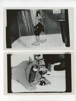 ANONYMOUS COLLECTION OF PHOTOGRAPHS OF ANIMATED CARTOONS TAKEN FROM TELEVISION