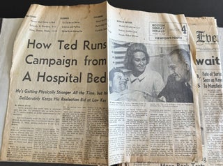 EDWARD M. “TED” KENNEDY 1964 SENATE REELECTION CAMPAIGN WORKING ARCHIVE FROM THE JAMES J. STAPLETON ESTATE