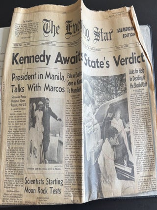 EDWARD M. &ldquo;TED&rdquo; KENNEDY 1964 SENATE REELECTION CAMPAIGN WORKING ARCHIVE FROM THE JAMES J. STAPLETON ESTATE