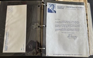 EDWARD M. “TED” KENNEDY 1964 SENATE REELECTION CAMPAIGN WORKING ARCHIVE FROM THE JAMES J. STAPLETON ESTATE