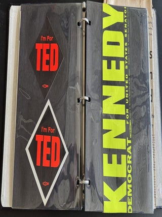 EDWARD M. &ldquo;TED&rdquo; KENNEDY 1964 SENATE REELECTION CAMPAIGN WORKING ARCHIVE FROM THE JAMES J. STAPLETON ESTATE