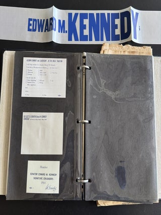 EDWARD M. &ldquo;TED&rdquo; KENNEDY 1964 SENATE REELECTION CAMPAIGN WORKING ARCHIVE FROM THE JAMES J. STAPLETON ESTATE