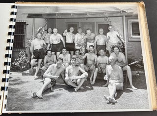 TARZANA APES: 1951 ALL-MALE SOUTHERN CALIFORNIA POOL PARTY PHOTOGRAPH ALBUM
