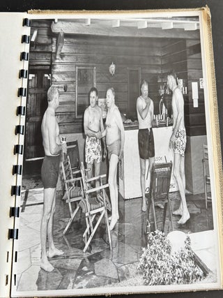 TARZANA APES: 1951 ALL-MALE SOUTHERN CALIFORNIA POOL PARTY PHOTOGRAPH ALBUM