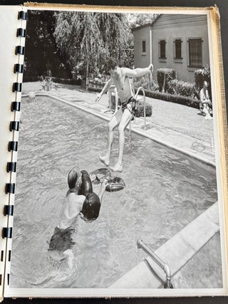 TARZANA APES: 1951 ALL-MALE SOUTHERN CALIFORNIA POOL PARTY PHOTOGRAPH ALBUM
