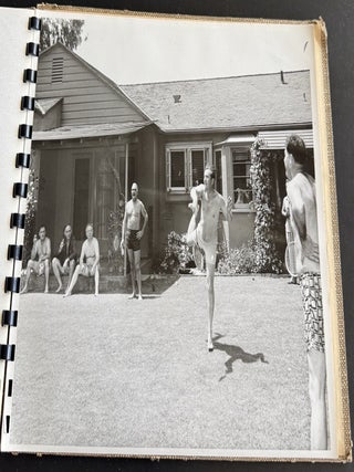 TARZANA APES: 1951 ALL-MALE SOUTHERN CALIFORNIA POOL PARTY PHOTOGRAPH ALBUM