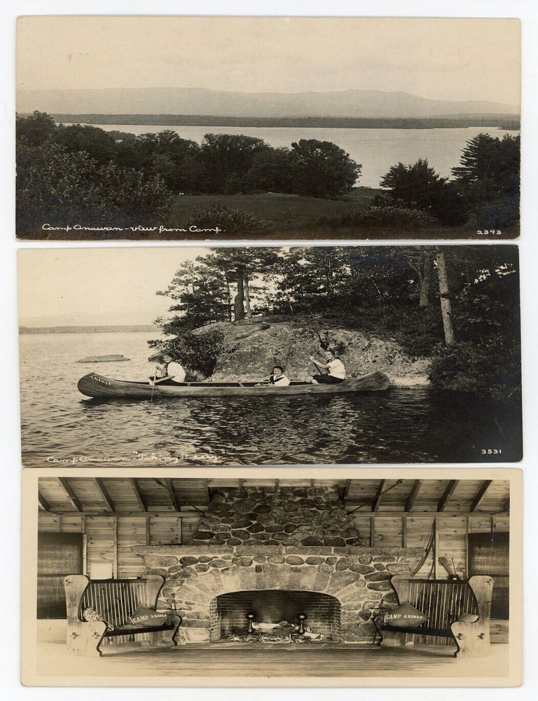 Item #1737 CAMP ANAWAN GIRLS&rsquo; SUMMER CAMP, LAKE WINNIPESAUKEE, NEW HAMPSHIRE &ndash; REAL PHOTO POSTCARDS AND SNAPSHOTS, CIRCA 1915&ndash;1925