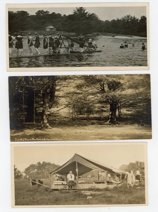 CAMP ANAWAN GIRLS&rsquo; SUMMER CAMP, LAKE WINNIPESAUKEE, NEW HAMPSHIRE &ndash; REAL PHOTO POSTCARDS AND SNAPSHOTS, CIRCA 1915&ndash;1925