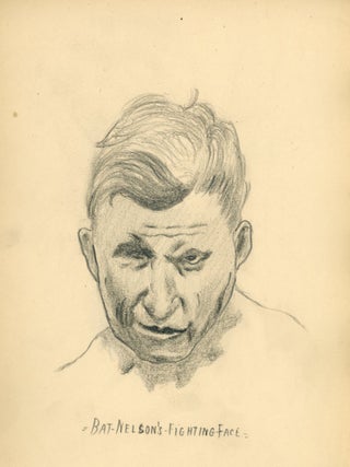 1908-1909 SKETCHBOOK - SPORTS POLITICS COMIC