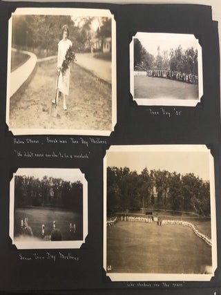 WELLESLEY COLLEGE 1920s WOMEN PHOTO ALBUM