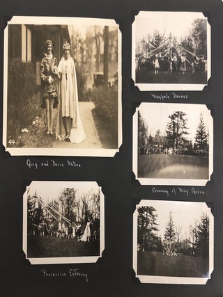WELLESLEY COLLEGE 1920s WOMEN PHOTO ALBUM