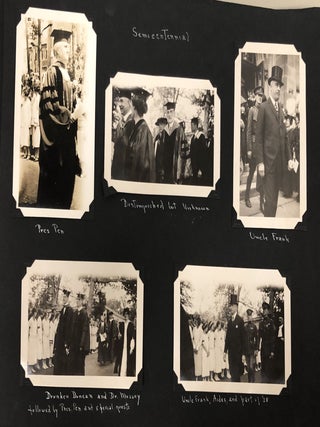 WELLESLEY COLLEGE 1920s WOMEN PHOTO ALBUM