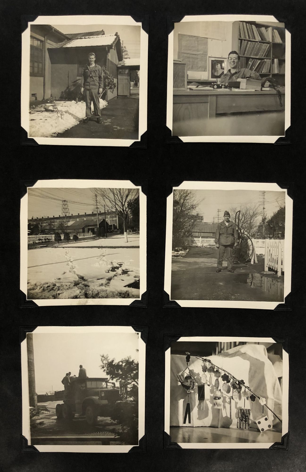 AMERICAN SOLDIERS IN JAPAN – FUCHU ORDNANCE DEPOT, TOKYO, 1940's-50's