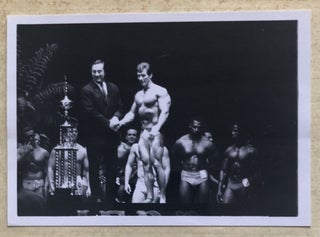 Item #211 MALE BODY BUILDERS – SERGIO OLIVA (MR. OLYMPIA) AND FRANK ZANE (MR. AMERICA),...